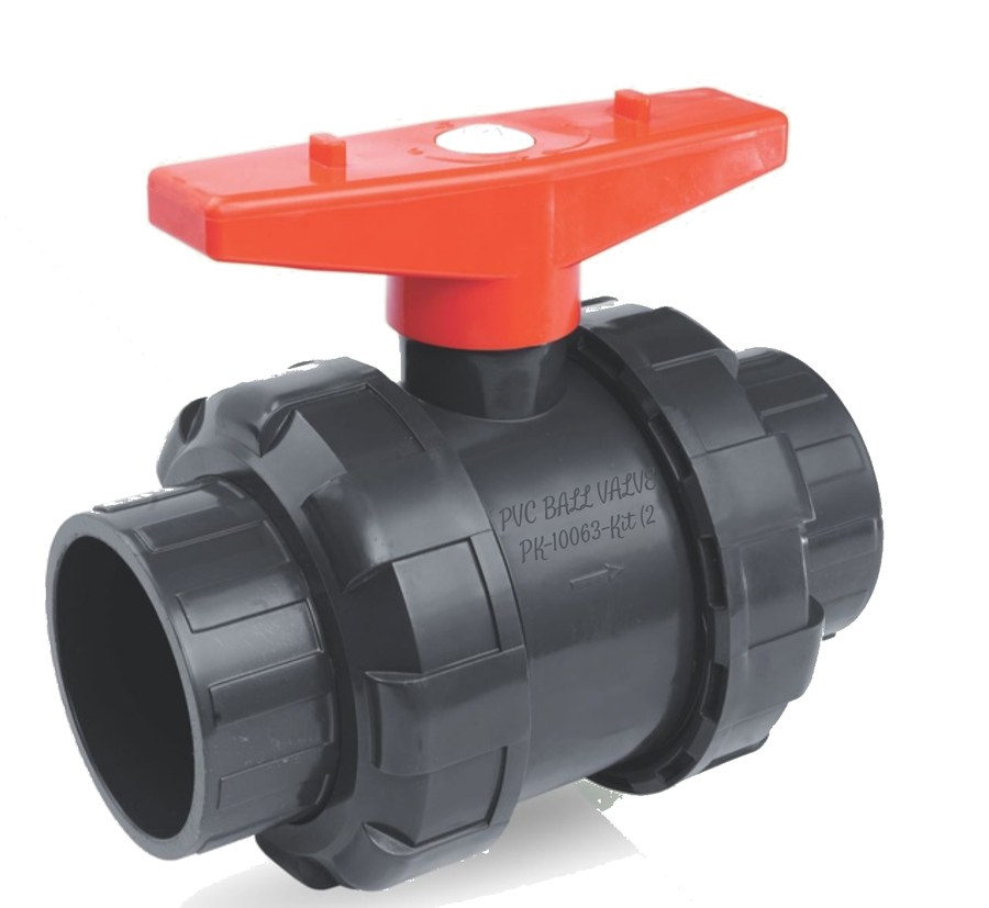 FLOTEC RPVC Double Union Ball Valve